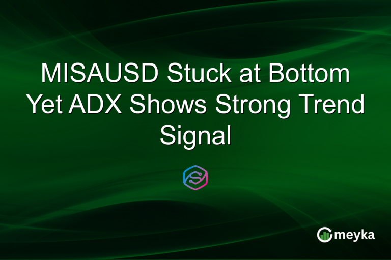 MISAUSD Stuck at Bottom Yet ADX Shows Strong Trend Signal