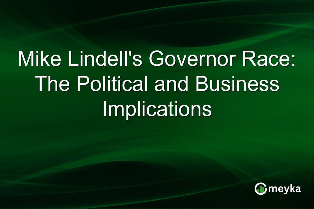 Mike Lindell's Governor Race: The Political and Business Implications