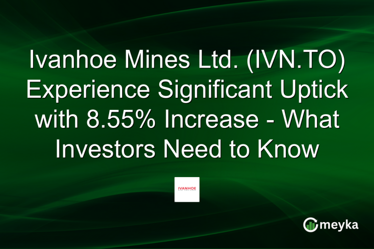 Ivanhoe Mines Ltd. (IVN.TO) Experience Significant Uptick with 8.55% Increase - What Investors Need to Know