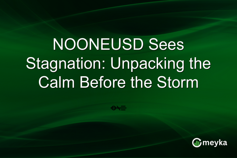 NOONEUSD Sees Stagnation: Unpacking the Calm Before the Storm