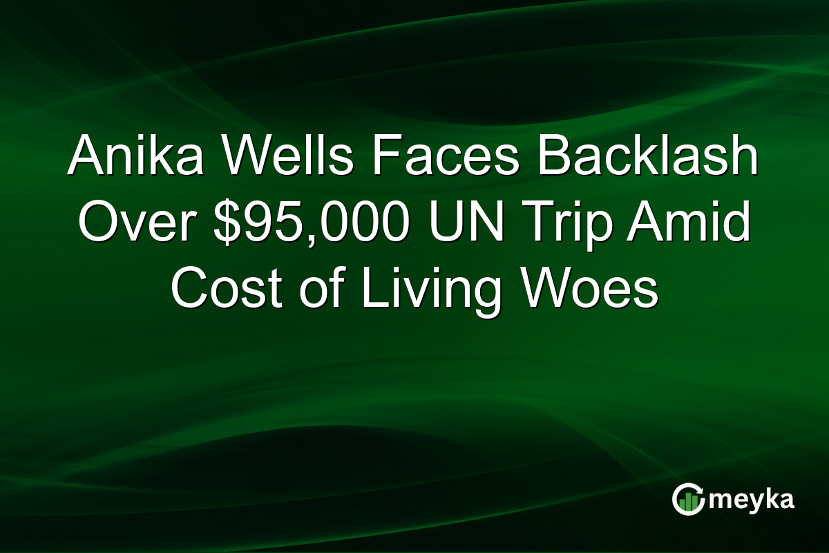 Anika Wells Faces Backlash Over $95,000 UN Trip Amid Cost of Living Woes
