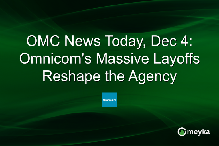 OMC News Today, Dec 4: Omnicom's Massive Layoffs Reshape the Agency
