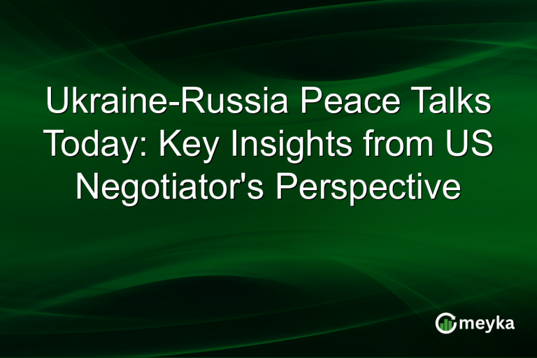 Ukraine-Russia Peace Talks Today: Key Insights from US Negotiator's Perspective