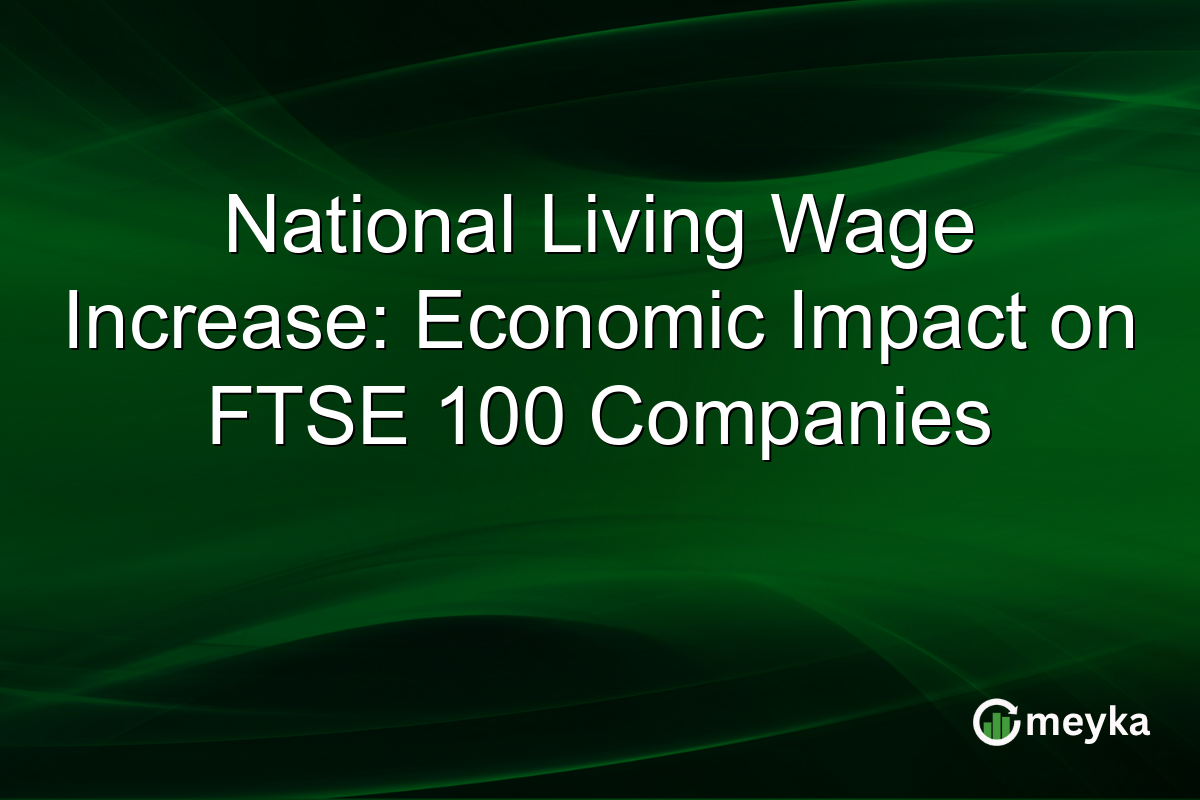 National Living Wage Increase: Economic Impact on FTSE 100 Companies