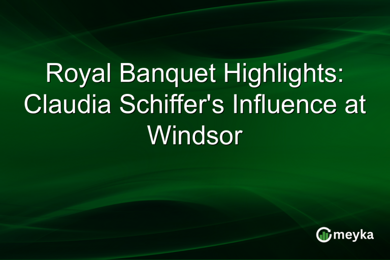 Royal Banquet Highlights: Claudia Schiffer's Influence at Windsor