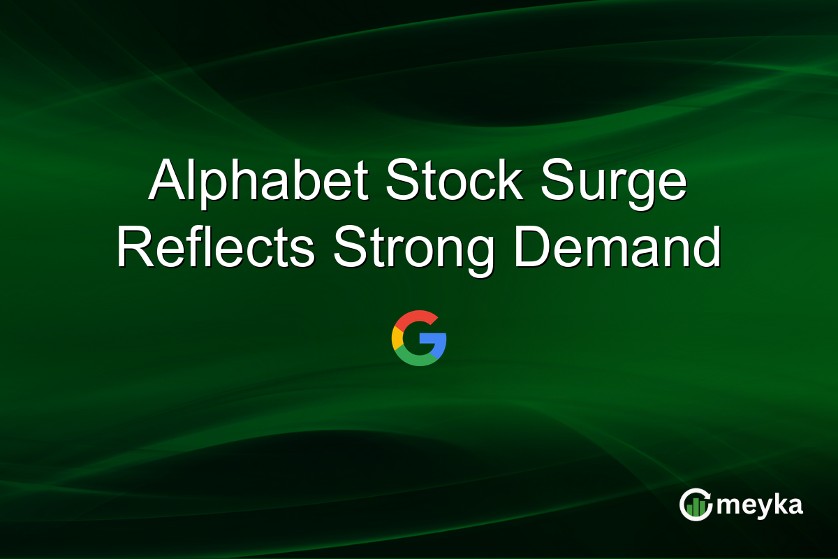 Alphabet Stock Surge Reflects Strong Demand