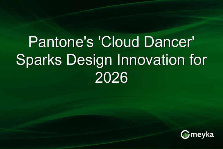 Pantone's 'Cloud Dancer' Sparks Design Innovation for 2026