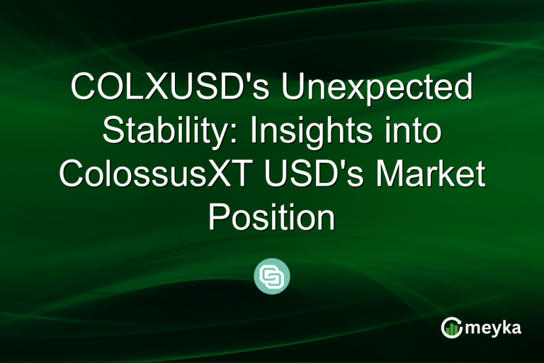 COLXUSD's Unexpected Stability: Insights into ColossusXT USD's Market Position