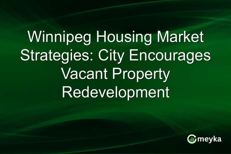 Winnipeg Housing Market Strategies: City Encourages Vacant Property Redevelopment