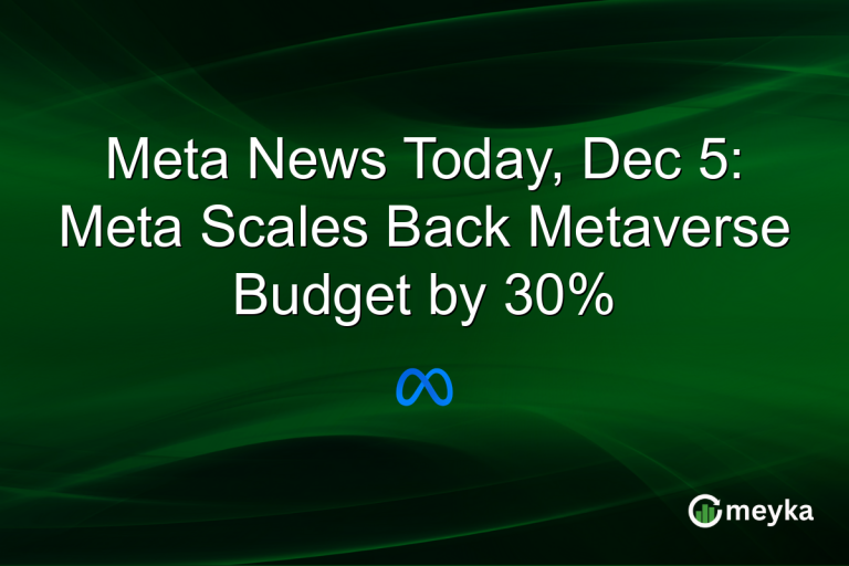 Meta News Today, Dec 5: Meta Scales Back Metaverse Budget by 30%