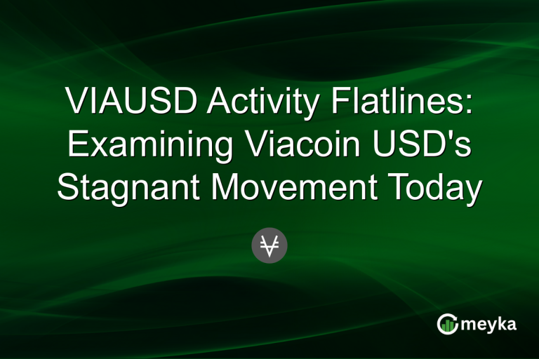 VIAUSD Activity Flatlines: Examining Viacoin USD's Stagnant Movement Today