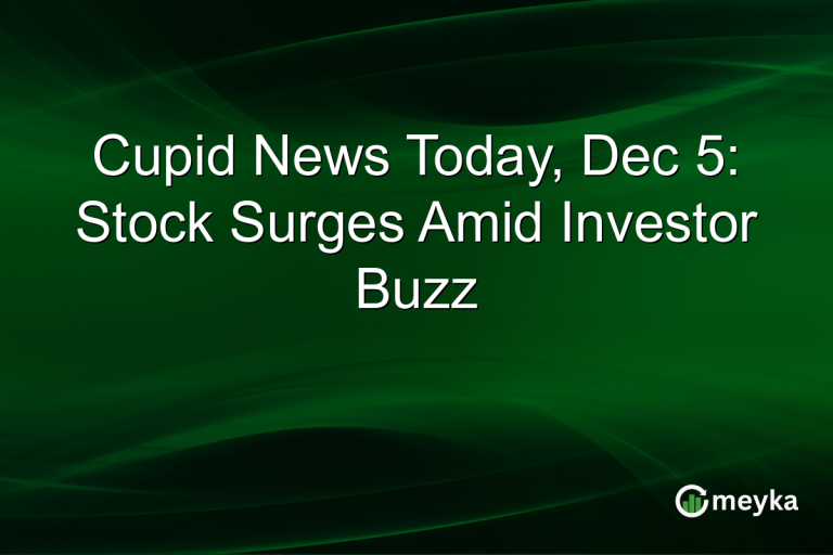 Cupid News Today, Dec 5: Stock Surges Amid Investor Buzz