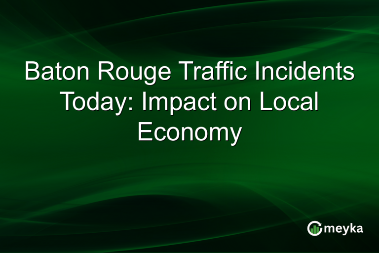 Baton Rouge Traffic Incidents Today: Impact on Local Economy