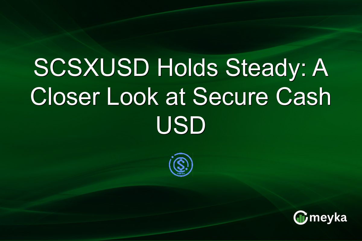 SCSXUSD Holds Steady: A Closer Look at Secure Cash USD