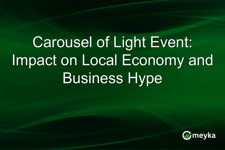 Carousel of Light Event: Impact on Local Economy and Business Hype