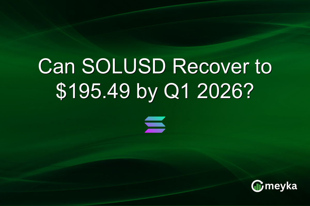 Can SOLUSD Recover to $195.49 by Q1 2026?