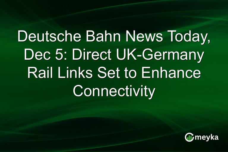 Deutsche Bahn News Today, Dec 5: Direct UK-Germany Rail Links Set to Enhance Connectivity