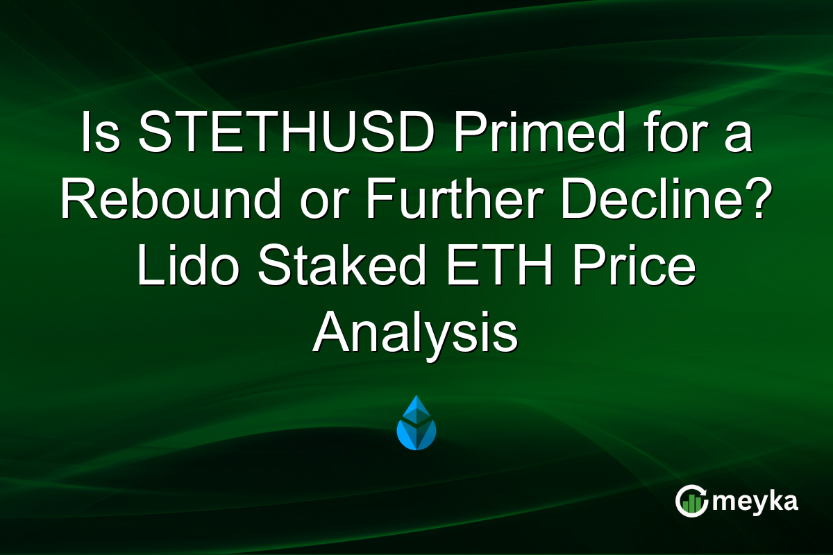Is STETHUSD Primed for a Rebound or Further Decline? Lido Staked ETH Price Analysis