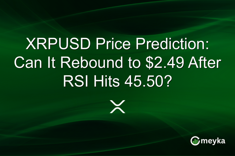 XRPUSD Price Prediction: Can It Rebound to $2.49 After RSI Hits 45.50?