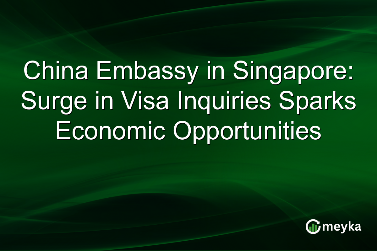 China Embassy in Singapore: Surge in Visa Inquiries Sparks Economic Opportunities