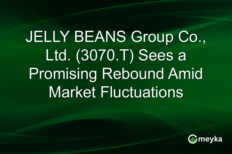 JELLY BEANS Group Co., Ltd. (3070.T) Sees a Promising Rebound Amid Market Fluctuations