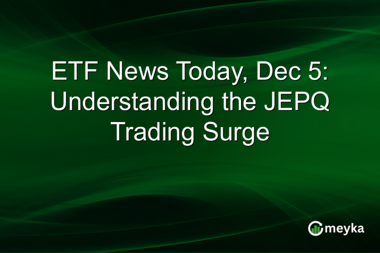 ETF News Today, Dec 5: Understanding the JEPQ Trading Surge