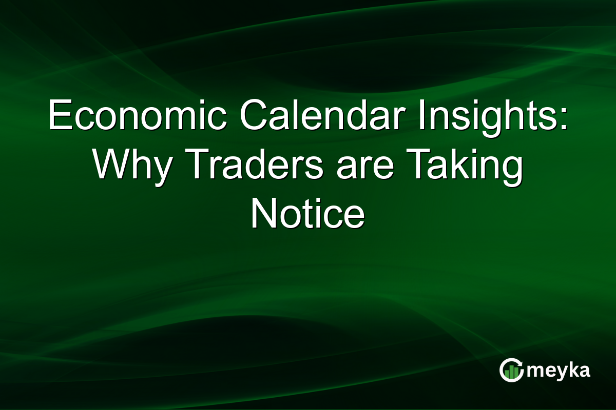 Economic Calendar Insights: Why Traders are Taking Notice