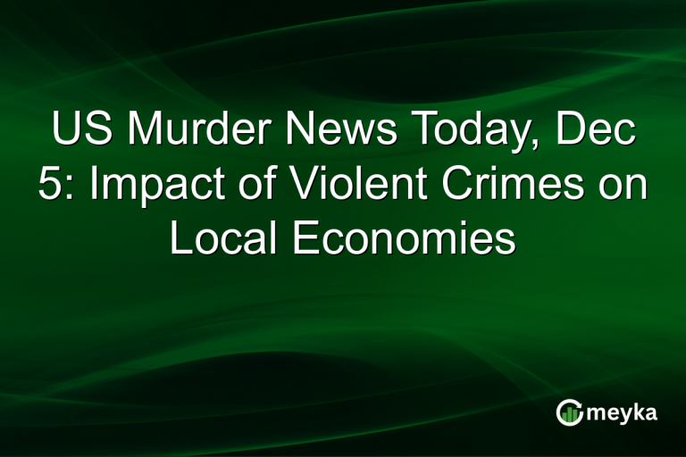 US Murder News Today, Dec 5: Impact of Violent Crimes on Local Economies