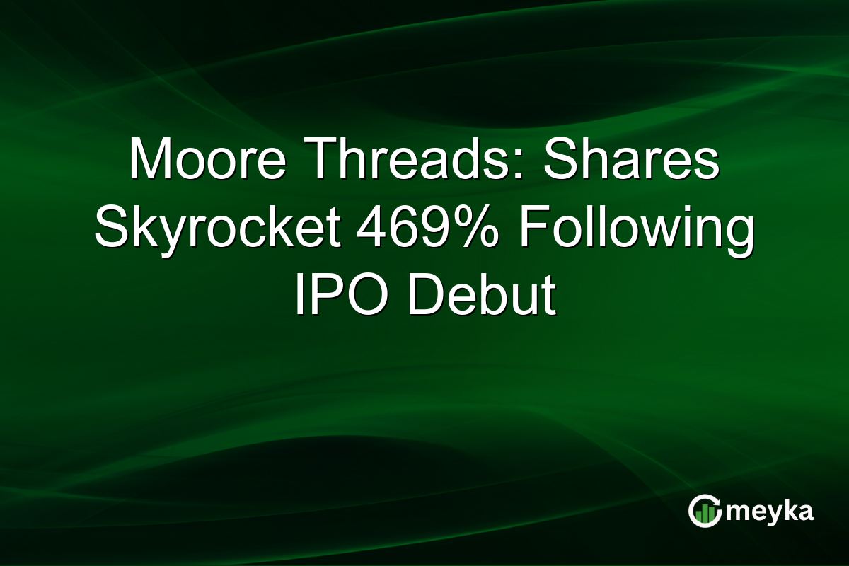 Moore Threads: Shares Skyrocket 469% Following IPO Debut