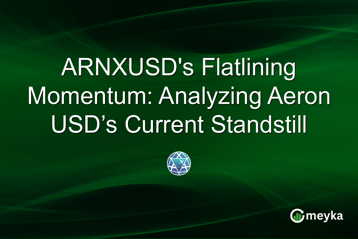 ARNXUSD's Flatlining Momentum: Analyzing Aeron USD’s Current Standstill