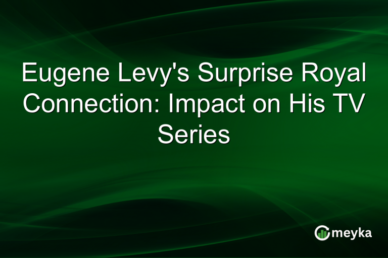 Eugene Levy's Surprise Royal Connection: Impact on His TV Series