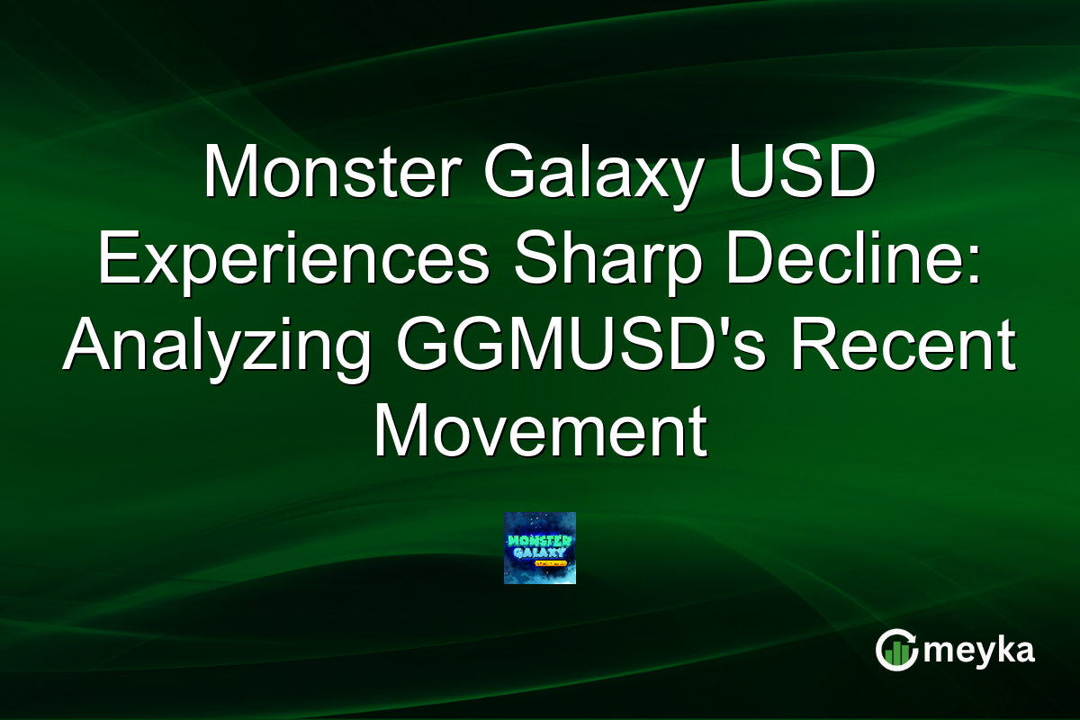 Monster Galaxy USD Experiences Sharp Decline: Analyzing GGMUSD's Recent Movement