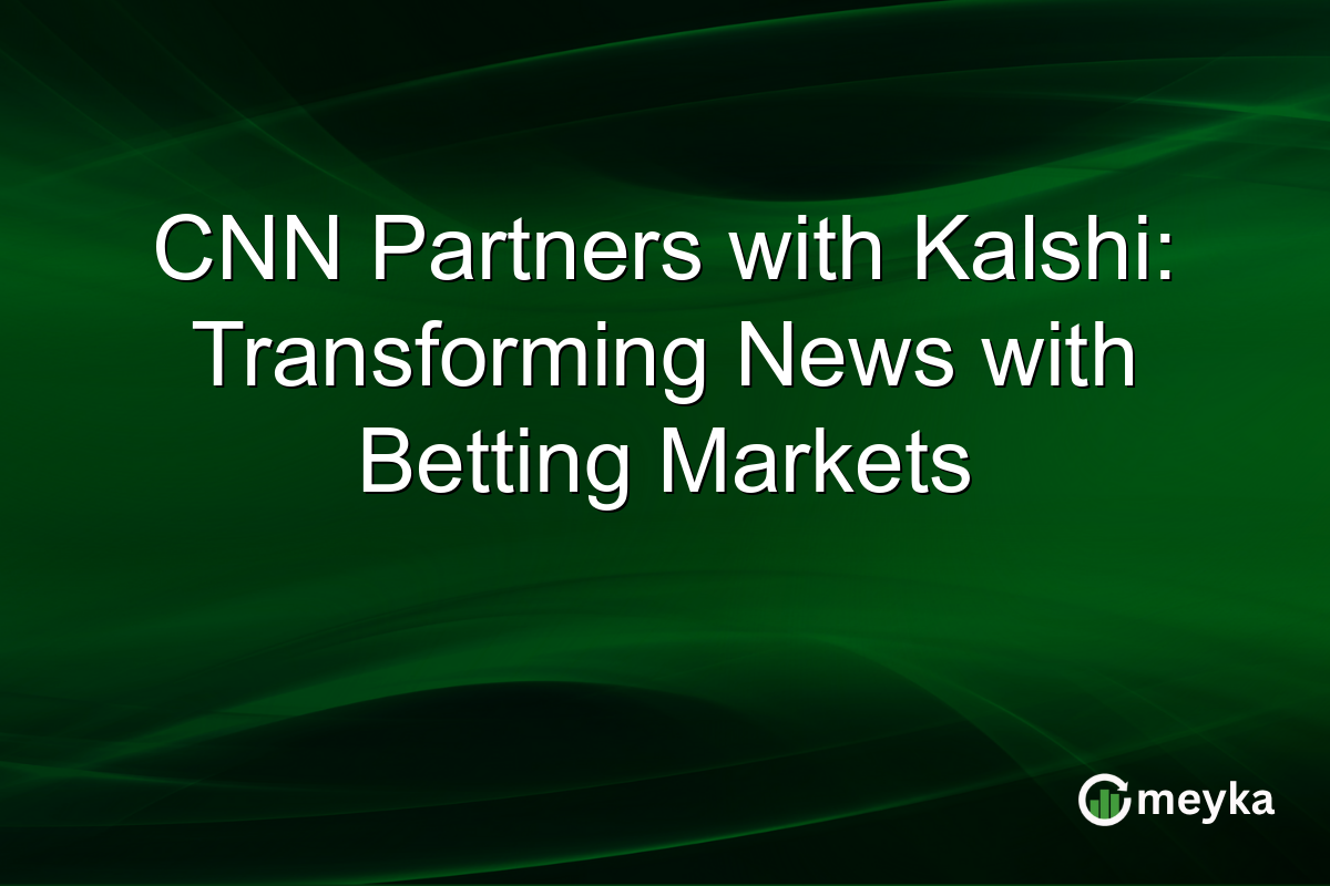 CNN Partners with Kalshi: Transforming News with Betting Markets
