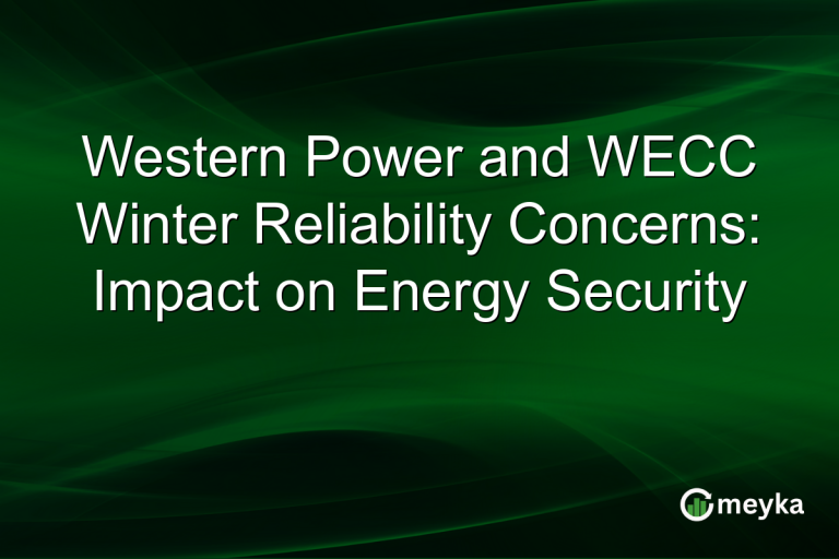 Western Power and WECC Winter Reliability Concerns: Impact on Energy Security