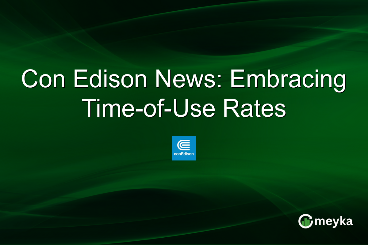 Con Edison News: Embracing Time-of-Use Rates
