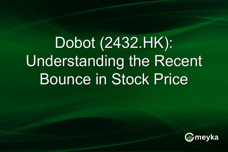 Dobot (2432.HK): Understanding the Recent Bounce in Stock Price