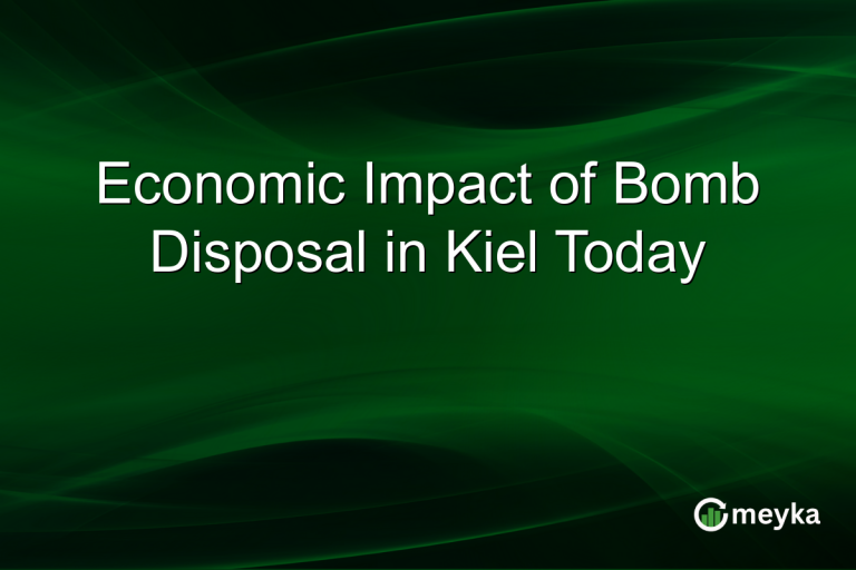 Economic Impact of Bomb Disposal in Kiel Today