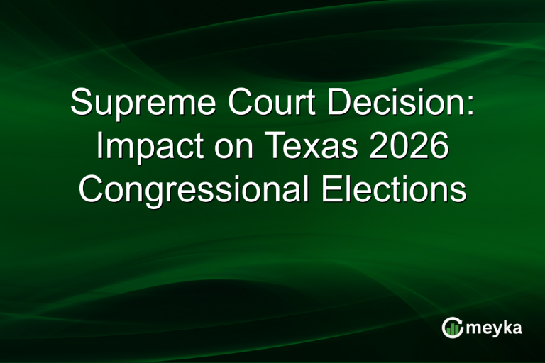 Supreme Court Decision: Impact on Texas 2026 Congressional Elections
