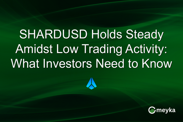 SHARDUSD Holds Steady Amidst Low Trading Activity: What Investors Need to Know