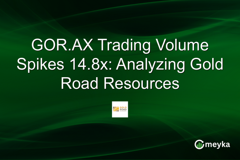 GOR.AX Trading Volume Spikes 14.8x: Analyzing Gold Road Resources