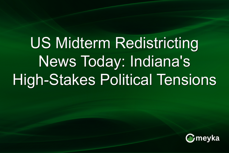 US Midterm Redistricting News Today: Indiana's High-Stakes Political Tensions