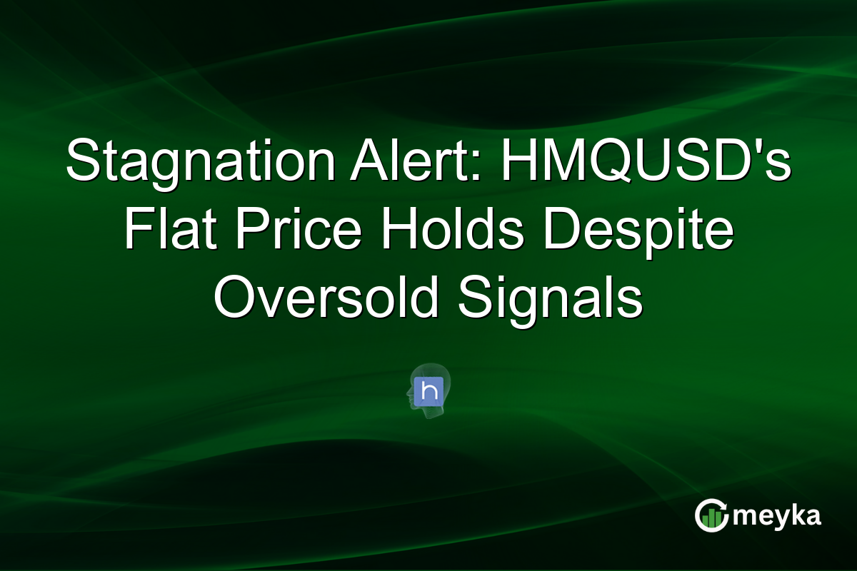 Stagnation Alert: HMQUSD's Flat Price Holds Despite Oversold Signals