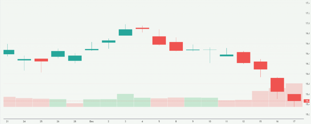 Meyka AI: Woodside Energy Group Ltd (WDS) Stock Overview, December 2025