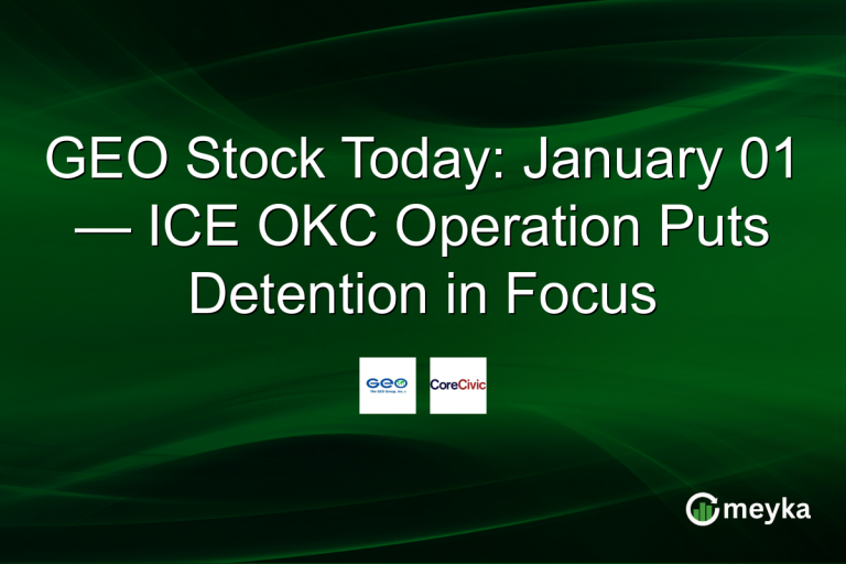 GEO Stock Today: January 01 — ICE OKC Operation Puts Detention in Focus