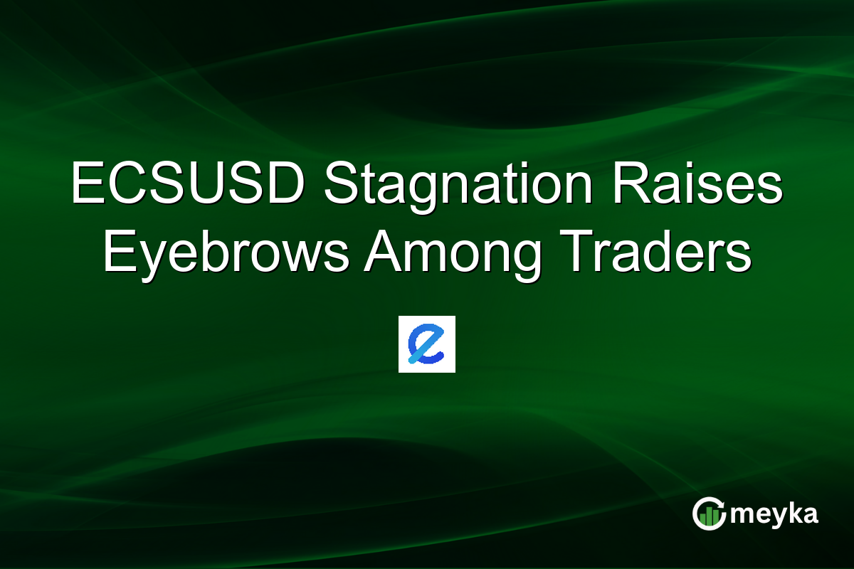 ECSUSD Stagnation Raises Eyebrows Among Traders