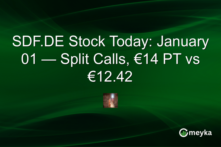 SDF.DE Stock Today: January 01 — Split Calls, €14 PT vs €12.42
