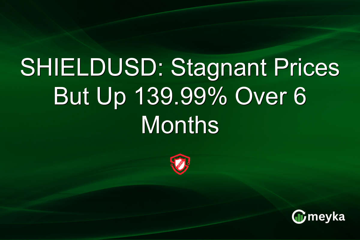 SHIELDUSD: Stagnant Prices But Up 139.99% Over 6 Months