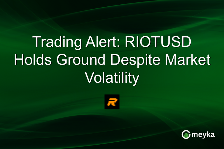 Trading Alert: RIOTUSD Holds Ground Despite Market Volatility