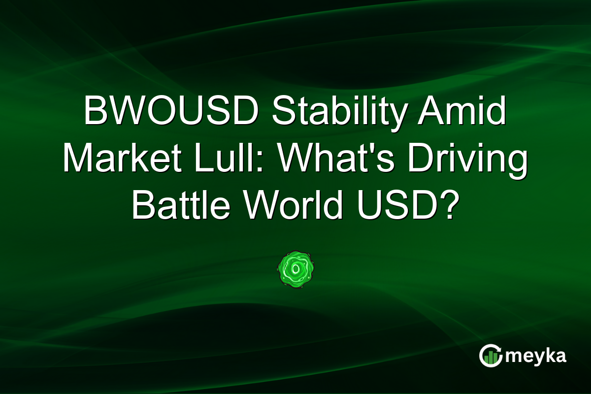 BWOUSD Stability Amid Market Lull: What's Driving Battle World USD?