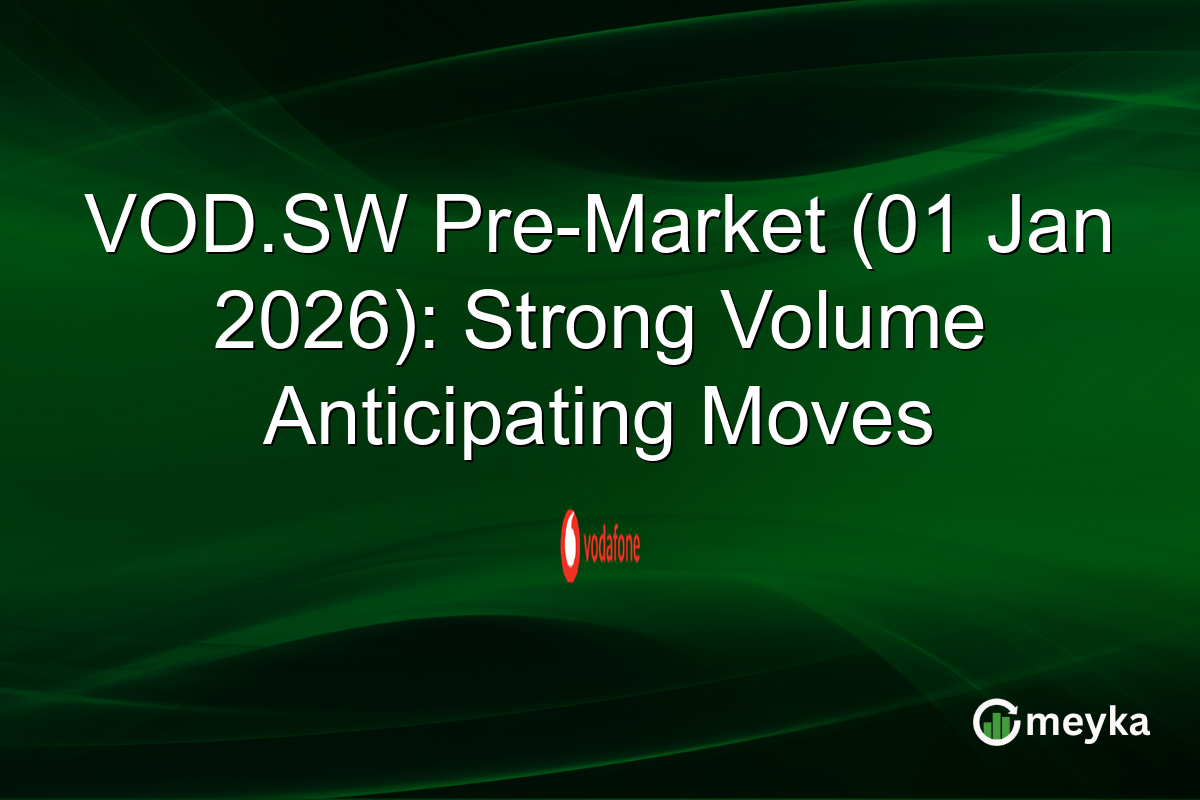VOD.SW Pre-Market (01 Jan 2026): Strong Volume Anticipating Moves